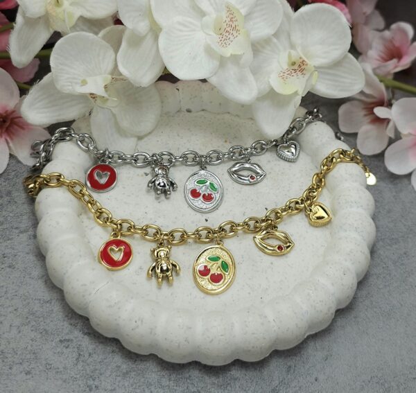 BEAR CHERRY BRACELET
