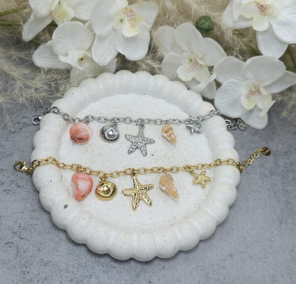 PINK STARFISH BRACELET