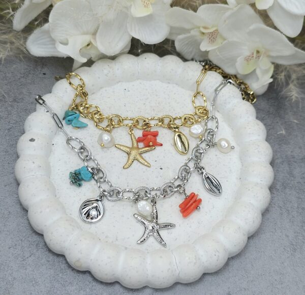BLUE STARFISH BRACELET