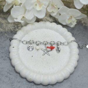 WHITE STARFISH BRACELET - Image 2