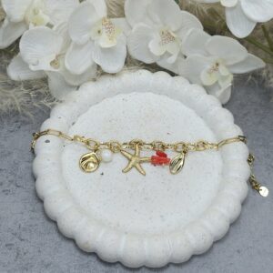 WHITE STARFISH BRACELET - Image 3