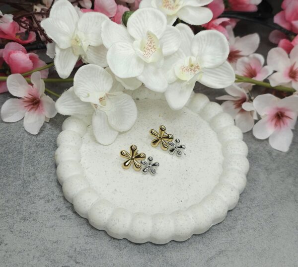 2FLOWER EARRINGS