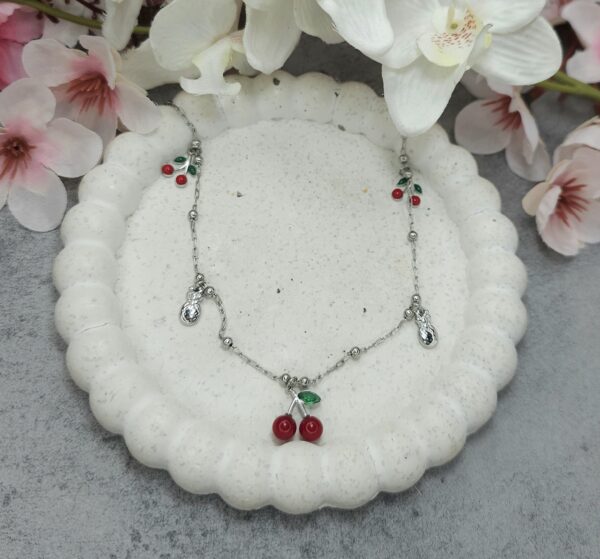 3CHERRY NECKLACE