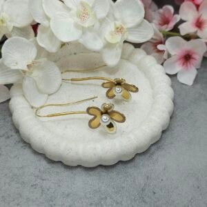 FLOWER PEARL EARRINGS