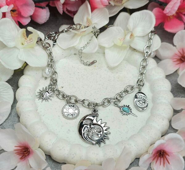 SUN-MOON NECKLACE