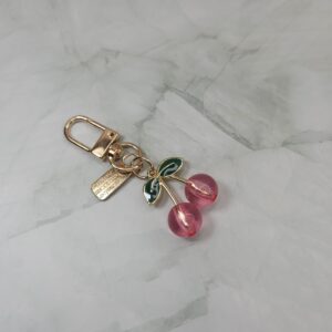 CHERRY KEYCHAIN PINK LITTLE