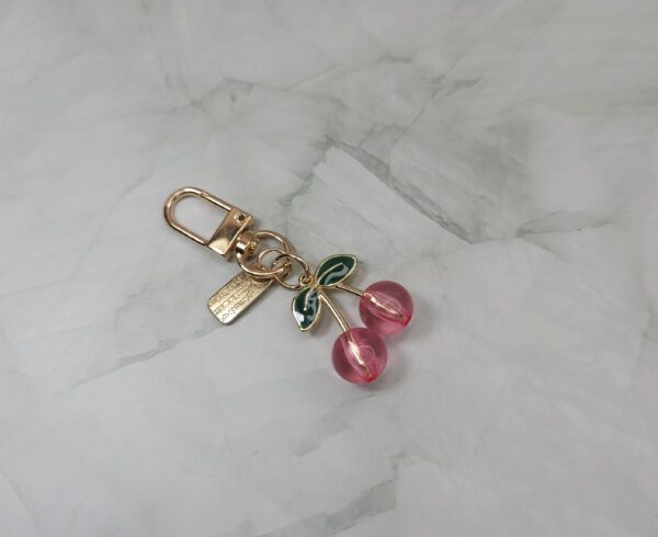 CHERRY KEYCHAIN PINK LITTLE