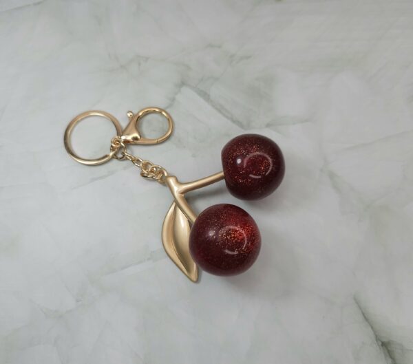 CHERRY KEYCHAIN RED LARGE