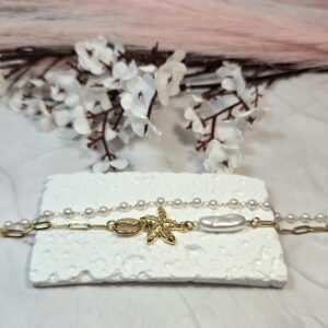 DOUBLE STARFISH BRACELET