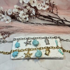 TYRQOISE STARFISH BRACELET