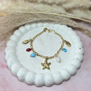 COLOURFULL STARFISH BRACELET