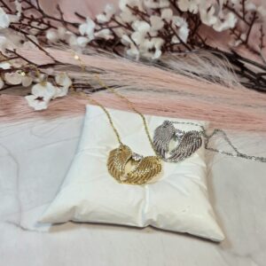 HEART ANGEL WINGS NECKLACE