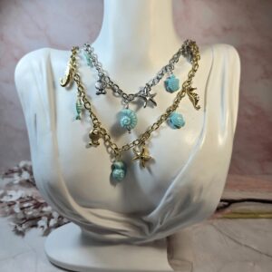 TURQOISE TURTLE NECKLACE