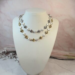 CLAM PEARL NECKLACE