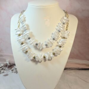 BAR PEARL NECKLACE