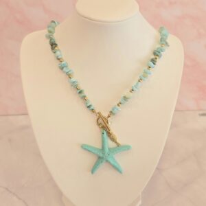 SEASHELL TYRQUISE NECKLACE
